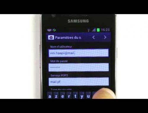 Envoyer des emails sur smartphone Android