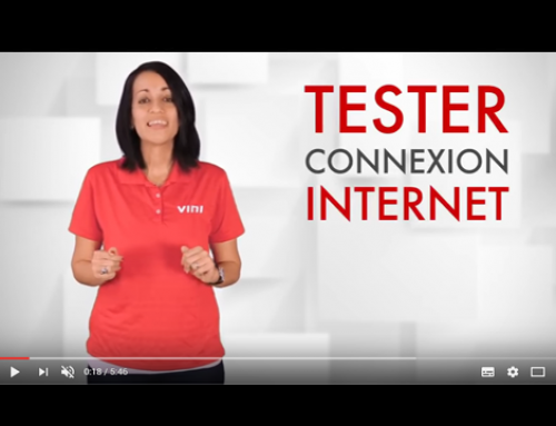 Vini Ha’api’i Tester sa connexion Internet