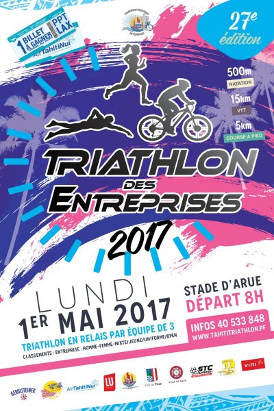 Triathlon des entreprises 2017