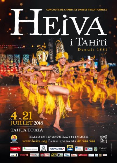 Heiva I Tahiti 2018 - affiche finalisée